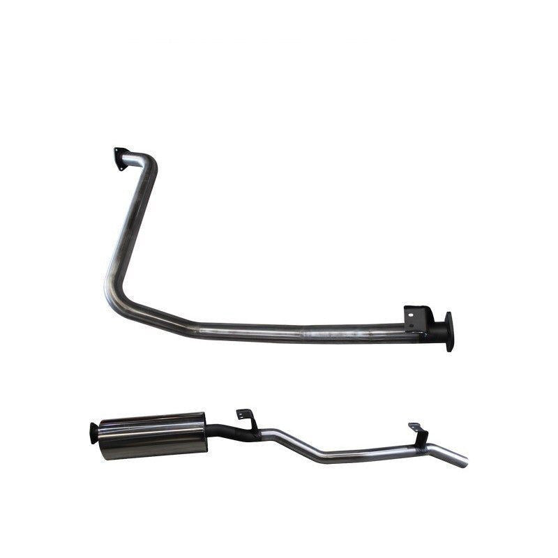 Manta | 2.5″ Exhaust System from Engine Pipe Back | Toyota Landcruiser FZJ79 4.5L 6cyl Petrol Ute 1992–2006