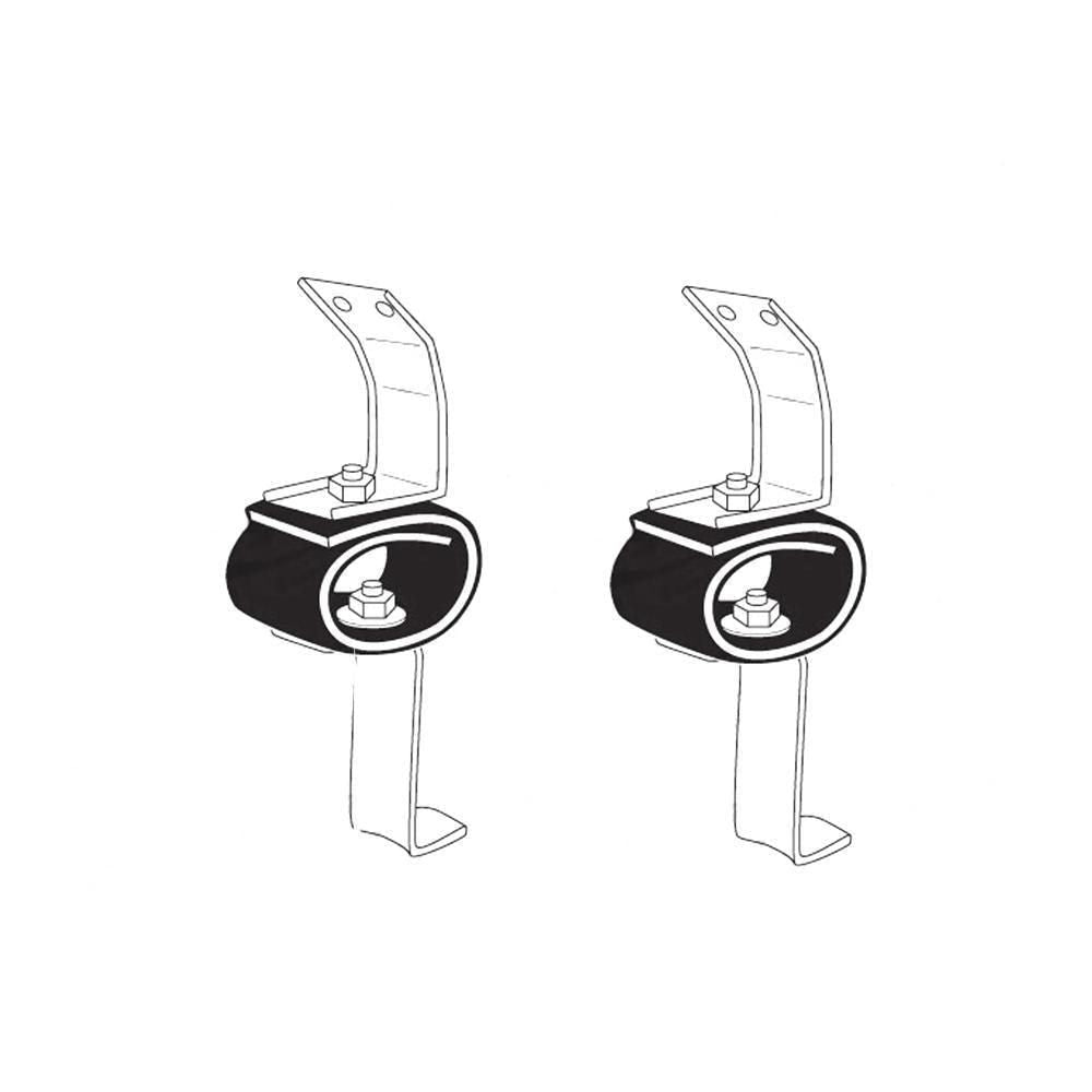 Ford Falcon XR XT XW XY XA XB XC XD XE XF Exhaust Hanger Bracket Mounts X 2