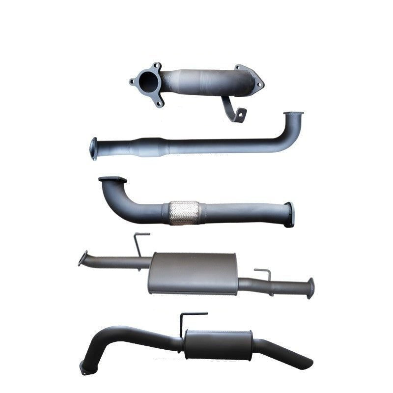 Manta | 3″ Turbo Back Exhaust System with Cat & Rear Muffler | Nissan Navara D40 2.5L Turbo Diesel Manual Ute 2005–2007