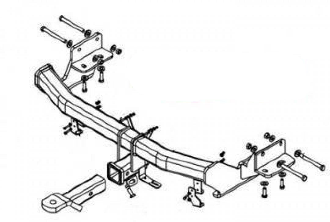Trailboss - Towbar Suited For KIA Sorento (2012 - 2015)