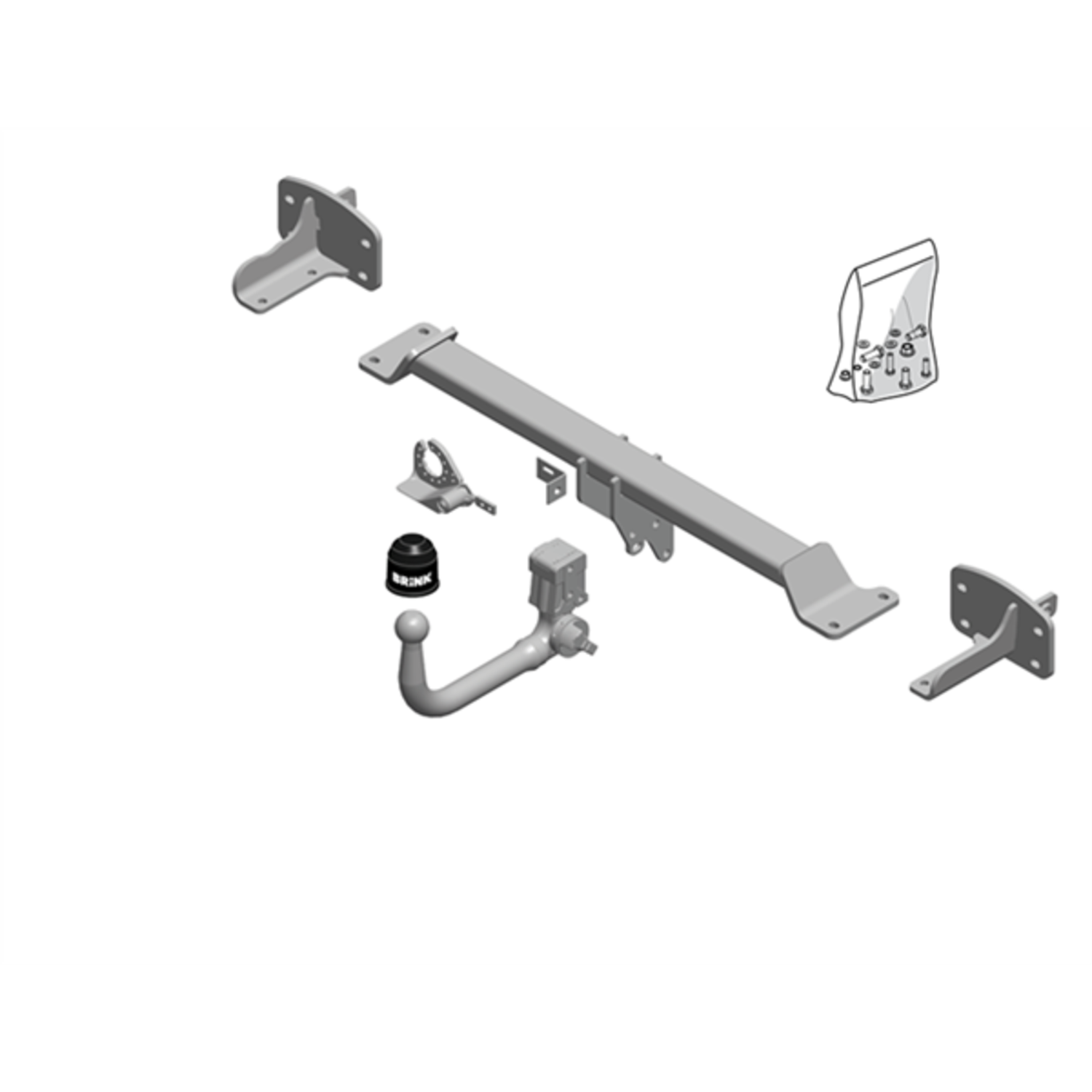 BRINK - Mercedes-Benz GLA-Class (2014 - on) Towbar