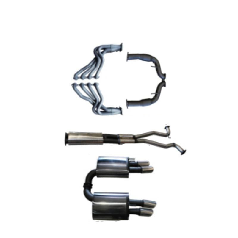 Manta | Twin 3″ Full Exhaust System with 1 7/8″ Headers | Holden Commodore VE V8 Sedan Wagon 2006–2013