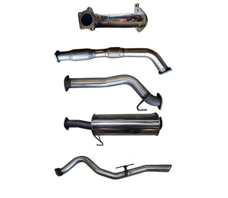 Manta | 3″ Turbo Back With Cat & Muffler | Holden Rodeo RA 3.0L SWB CRD Styleside 2007–2008