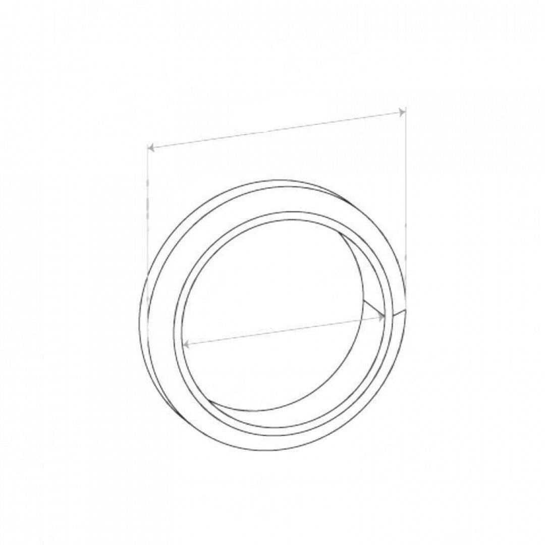 Double Taper Ring Gasket - Inside Diameter 57mm, Outside Diameter 69.7mm