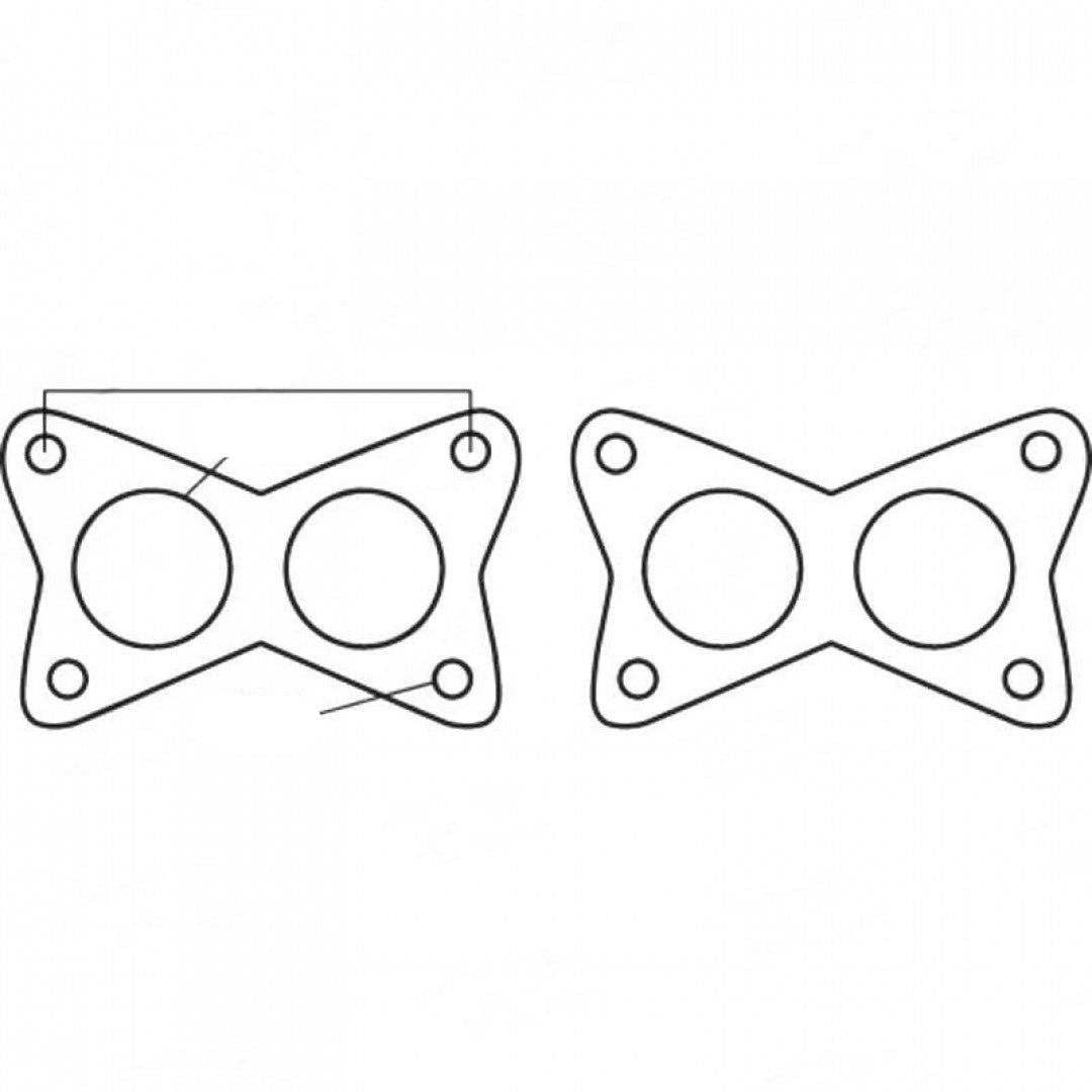 Nissan Pintara, Navara D21 & D22 KA24E - Exhaust Manifold Gasket