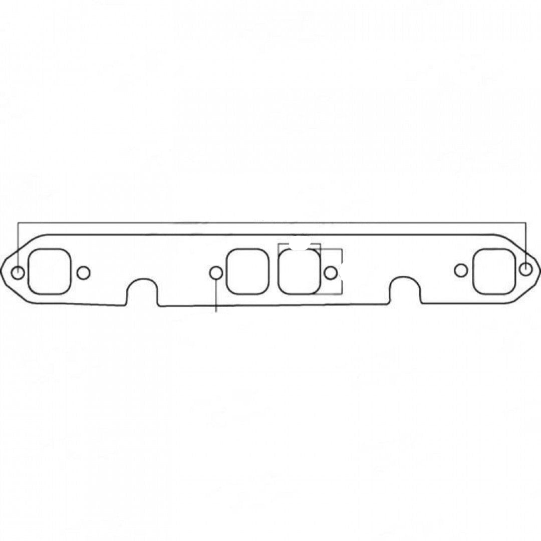 Chevrolet 283ci, 305ci, 307ci, 327ci, 350ci & 400ci - Exhaust Manifold Gasket
