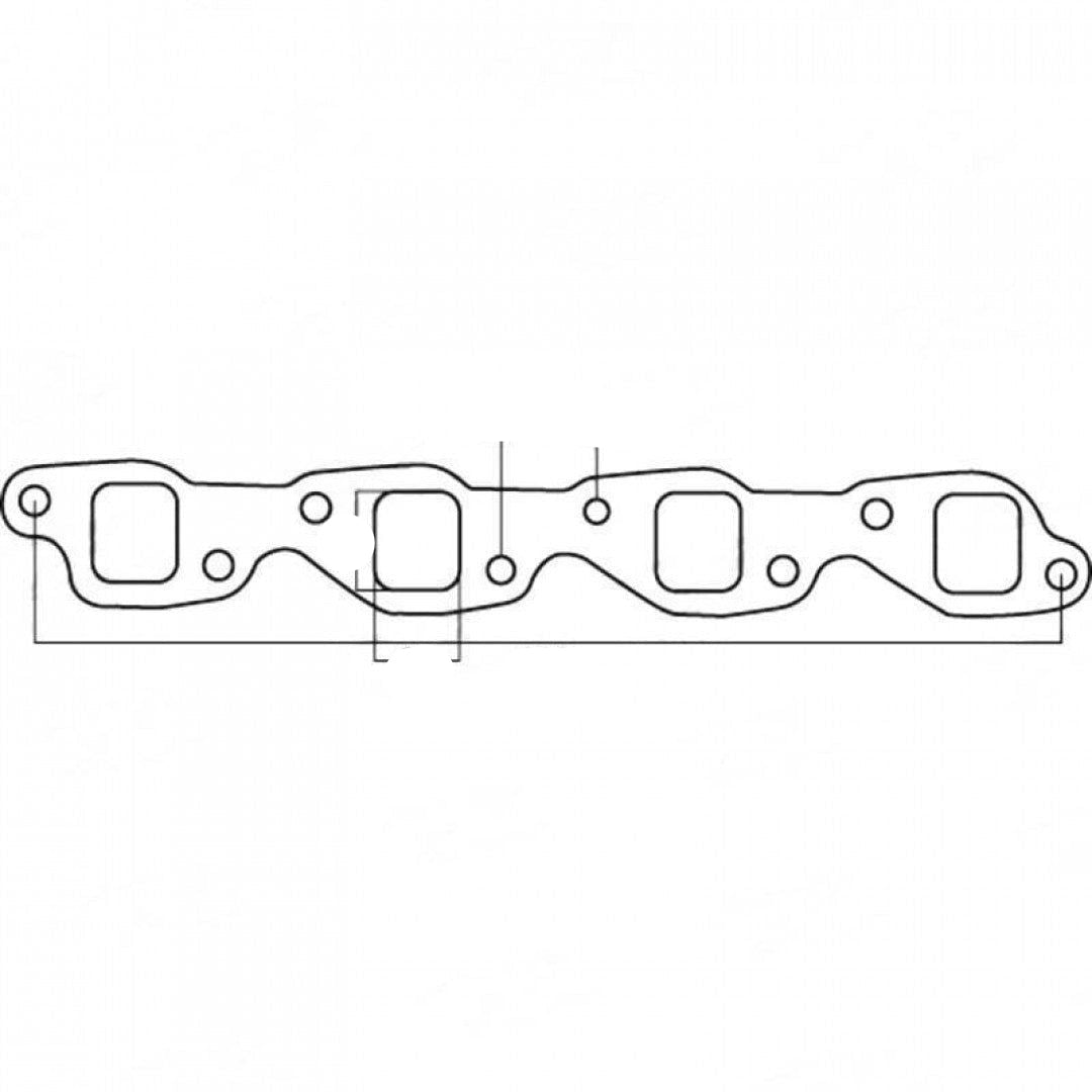 Holden VN-VP Commodore EFI 5.0L & 5.7L Square Port - Exhaust Manifold Gasket