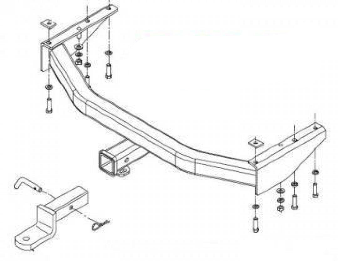 Trailboss - Towbar Suited For Jeep Grand Cherokee V8 (1999 - 2005)