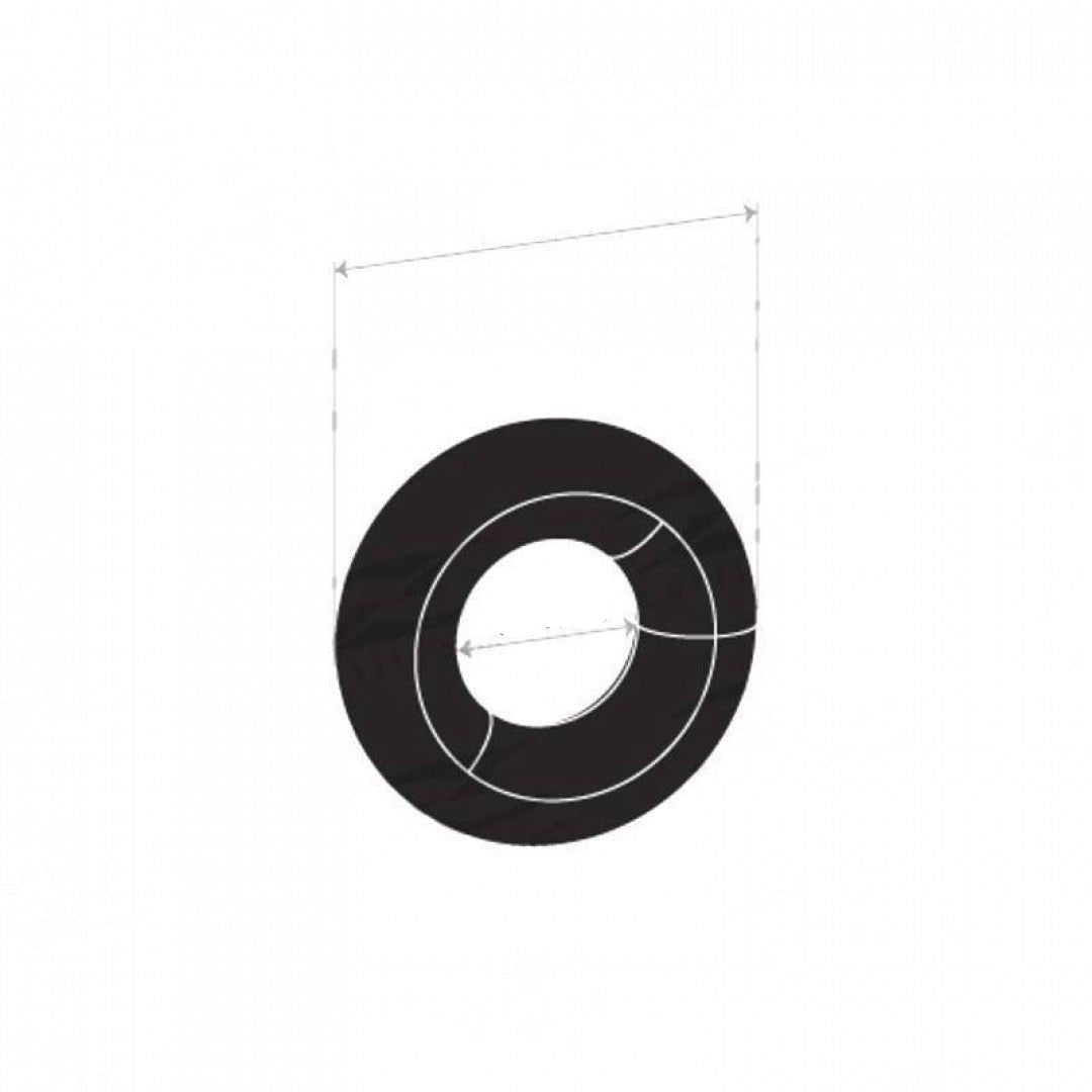 Exhaust Rubber - Universal Ring Rubber Inside Diameter (19mm), Outside Diameter (44mm)