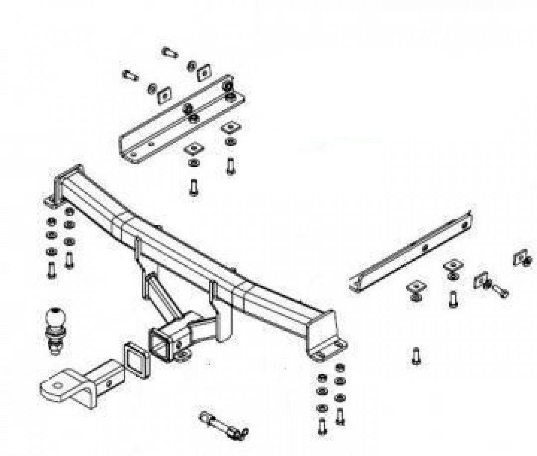 Trailboss - Towbar Suited For Nissan Juke F15 SERIES 2 2WD (2015 Onwards)