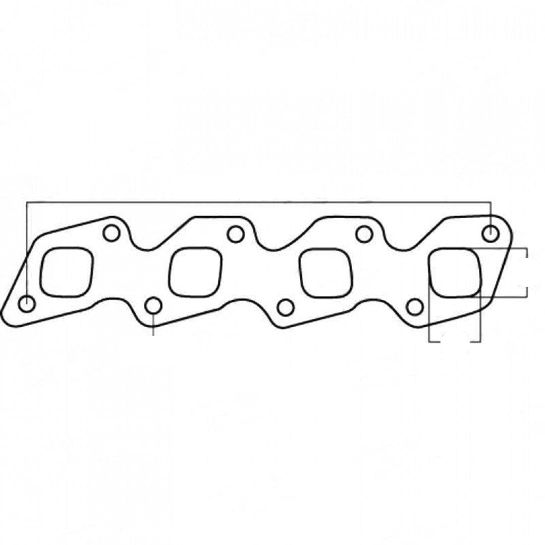 Nissan Navara D22, KA24DE, 2.4L - Exhaust Manifold Gasket - Exhaust Manifold Gasket