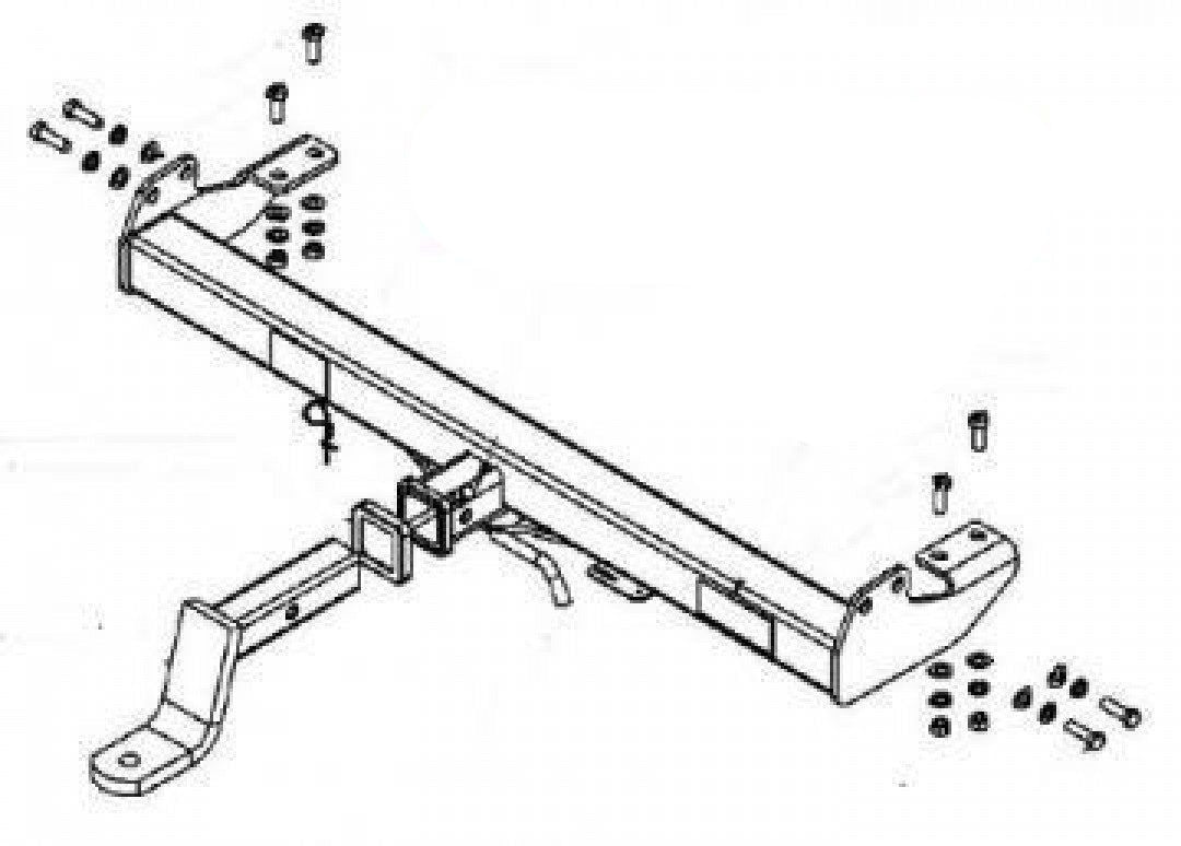 Trailboss - Towbar Suited For Toyota Hilux 4WD (2005 - 2015)