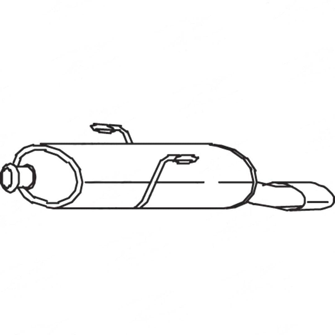 Standard Replacement - Peugeot 206 2A/C (1999 - 2004) Hatchback (1.6L)