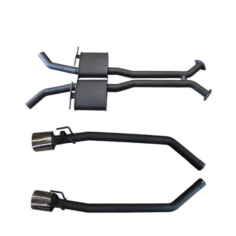 Manta | Dual 2.5″ Cat Back Muffler/Tailpipe | Holden Commodore VU VY VZ V8 Ute 2000–2007