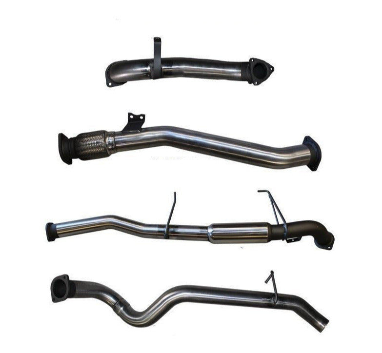 Manta | 3″ Turbo Back Exhaust without Cat with Hotdog | Nissan Patrol GU 3.0L ZD30 CR Turbo Diesel Wagon 2007–2017