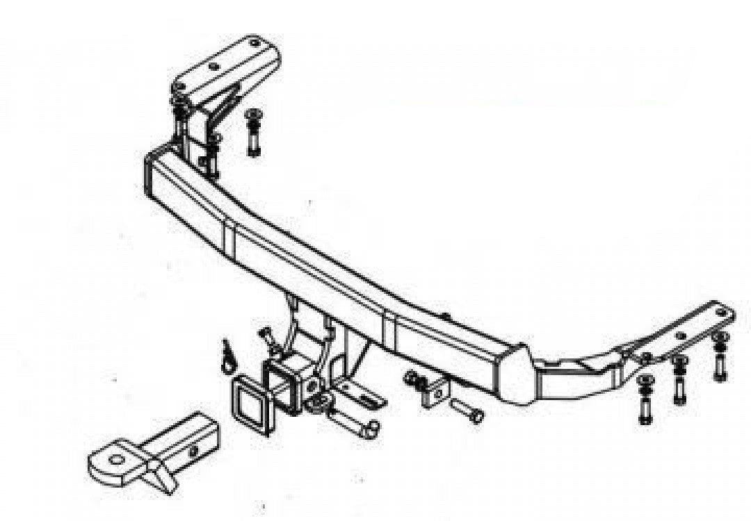 Trailboss - Towbar Suited For Porsche 4007 (2009 Onwards)