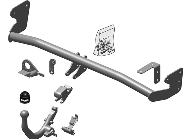 Brink - KIA Soul (02/2009 - 01/2014) European Towbar