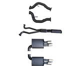 Manta | Twin 3″ Cat Back Exhaust System with Rear Mufflers | Holden Commodore VE VF V8 Sedan Wagon | 2006–2017