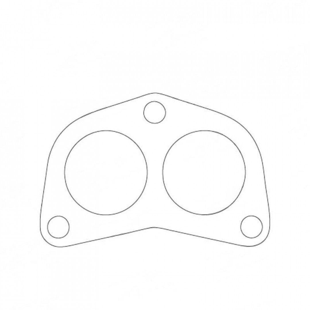 Flange Gasket - Suited For Holden Gemini, Twin Drop, (3 Bolts)