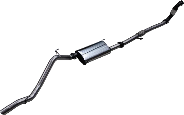 Manta - Isuzu MU-X 2012+ 3.0L - Turbo Back System - 3" Single Stainless Steel Exhaust with Cat