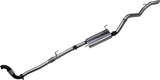 Manta - Isuzu MU-X 2012+ 3.0L - Turbo Back System - 3" Single Stainless Steel Exhaust with Cat