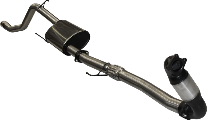 Manta - Isuzu MU-X 2012+ 3.0L - Turbo Back System - 3" Single Stainless Steel Exhaust with Cat