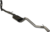 Manta - Isuzu MU-X 2012+ 3.0L - Turbo Back System - 3" Single Stainless Steel Exhaust with Cat