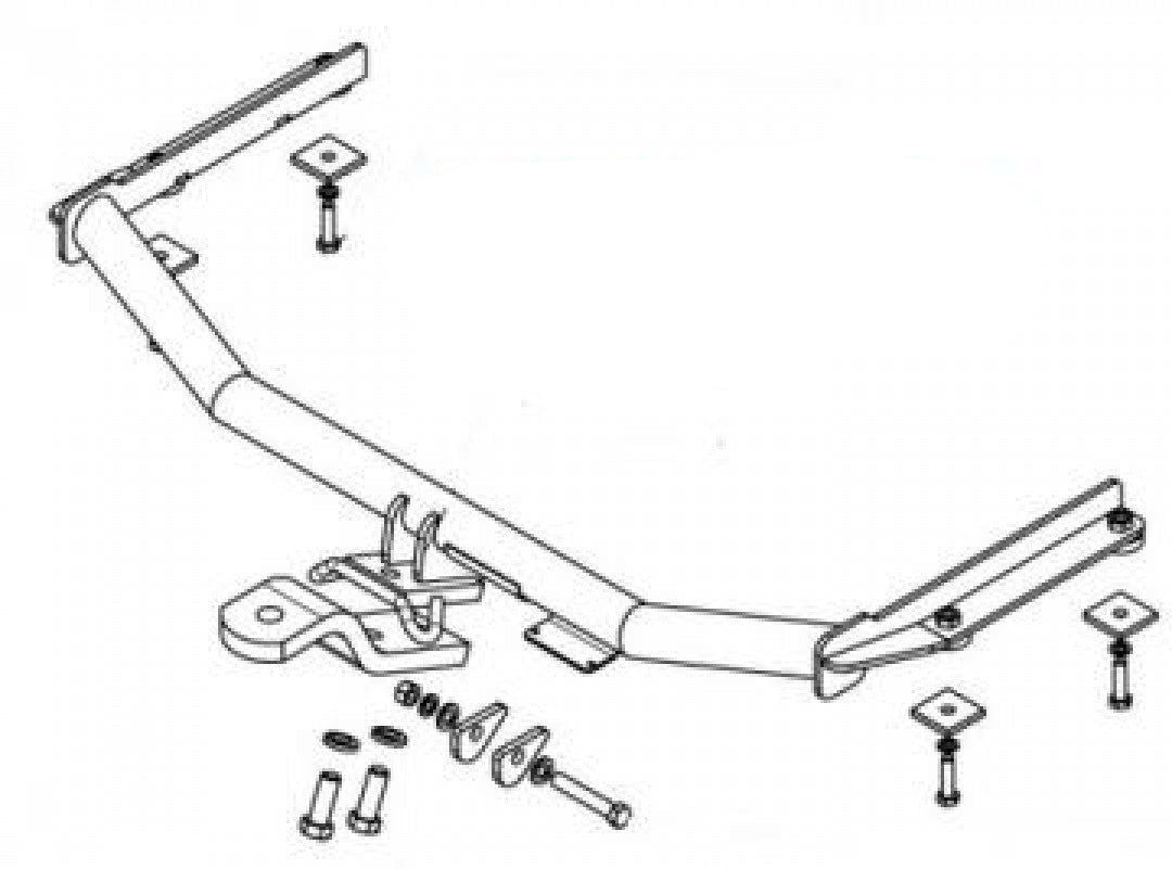 Trailboss - Towbar Suited For Honda City Sedan (2009 - 2014)