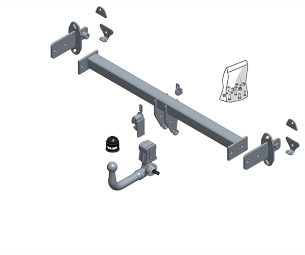BRINK - Mercedes-Benz GLC-Class (2015 - 2022), GLC (2015 - 2022) European Towbar