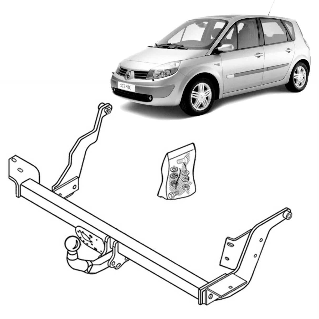 BRINK - Renault Scénic (2000 - 2005) European Towbar