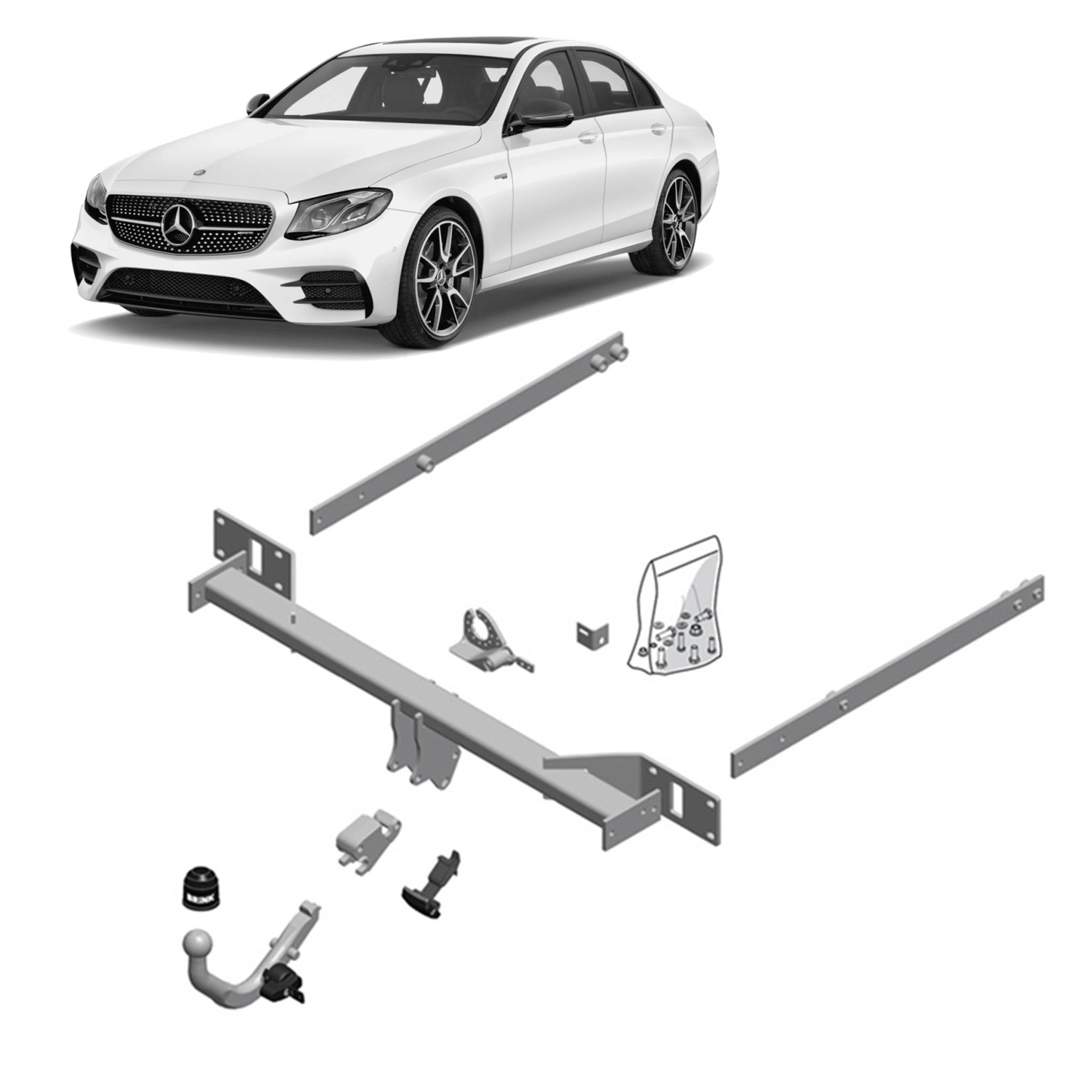 BRINK - MERCEDES-BENZ E-CLASS (2009 - 2016) European Towbar