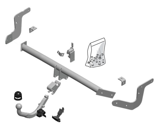 BRINK - Peugeot 2008 (2013 - 2019) European Towbar