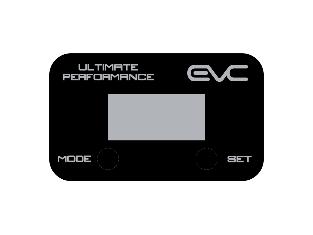 Ultimate9 - EVC Colour Face BLACK (STICKER)