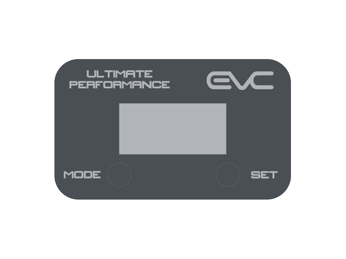 Ultimate9 - EVC Colour Face CHARCOAL GREY (STICKER)