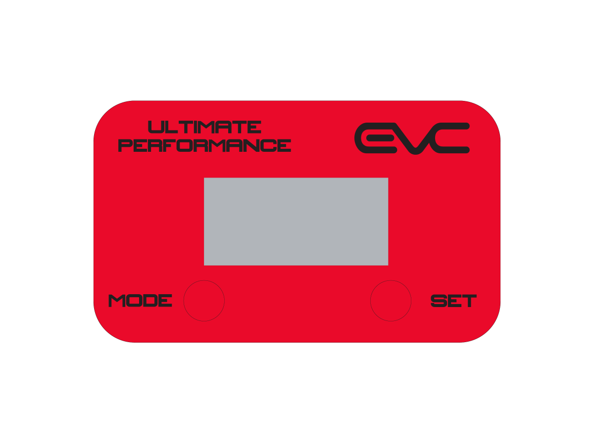 Ultimate9 - EVC Colour Face RED (STICKER)