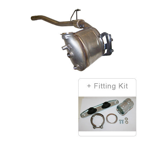 REDBACK - Ford Falcon BA BF Sedan, Wagon, & Ute Diesel Particulate Filter - 2.5" Performance Cat