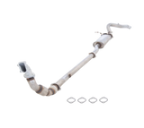 XForce - NISSAN NAVARA	D22 3.0L TURBO DIESEL (1997-2009), 3″ Stainless Steel Turbo Back System with Metallic Cat Converter