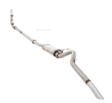 XForce - NISSAN NAVARA	D22 3.0L TURBO DIESEL (1997-2009), 3″ Stainless Steel Turbo Back System with Metallic Cat Converter