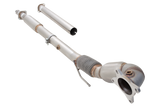 XFORCE - VW GOLF GTI MK5 (05/2005-09/2009), Stainless Steel 3″ Dump pipe, 200 cell metallic cat