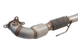 XFORCE - VW GOLF GTI MK5 (05/2005-09/2009), Stainless Steel 3″ Dump pipe, 200 cell metallic cat