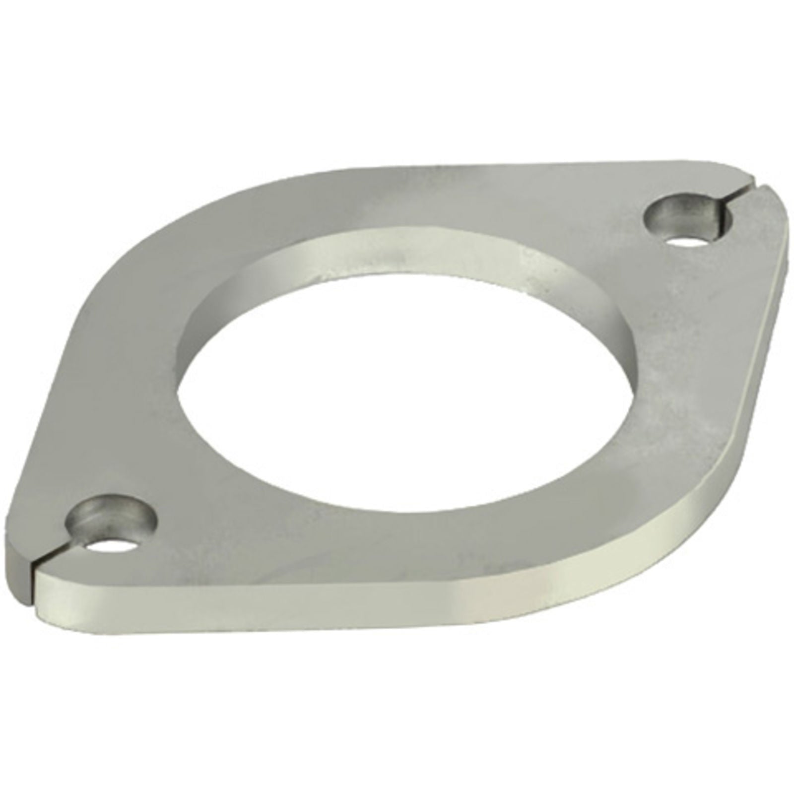 Exhaust Flange Plate - 3" (76mm), 2 Bolt, 8mm Thick, Stainless