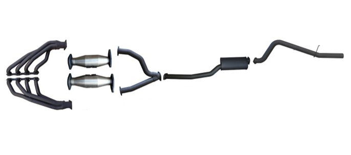 Manta | 3" Full System with Extractors Muffler/Tailpipe | Ford Falcon AU 5.0L V8 Ute (including XR8) 1998–2002