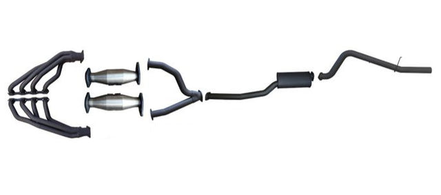 Manta | 3" Full System with Extractors Muffler/Tailpipe | Ford Falcon AU 5.0L V8 Ute (including XR8) 1998–2002
