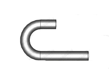 Mercury - 2.1/4" (57.15mm) 180 DEG. S409 MANDREL BEND 1.7D