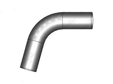 Mercury - 3" (76.20mm) 75 DEG. S409 MANDREL BEND 1.7D