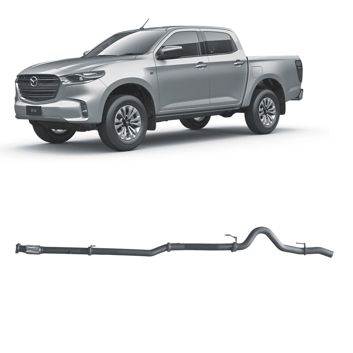 Redback Extreme Duty - Mazda BT-50 (2020 - On) Performance Exhaust