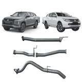 Redback Extreme Duty - Mitsubishi Triton MQ MR (2015 - On) Performance Exhaust