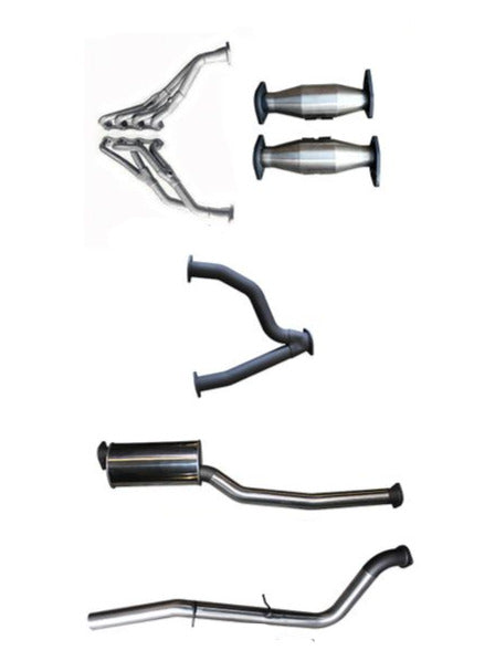 Manta | 3" Full System with Extractors Muffler/Tailpipe | Ford Falcon AU 5.0L V8 Ute (including XR8) 1998–2002