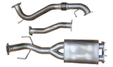 Outlaw 4x4 - Nissan Patrol Y62 SER 1-5 MID SPORTS MUFFLER KIT