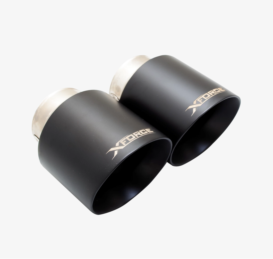 XFORCE - Hyundai I30N Shadow Black Tips - To Suit XFORCE System